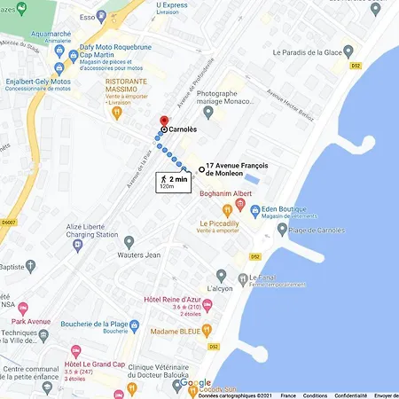 Moderne Pres De La & Monaco, Parking Lejlighed