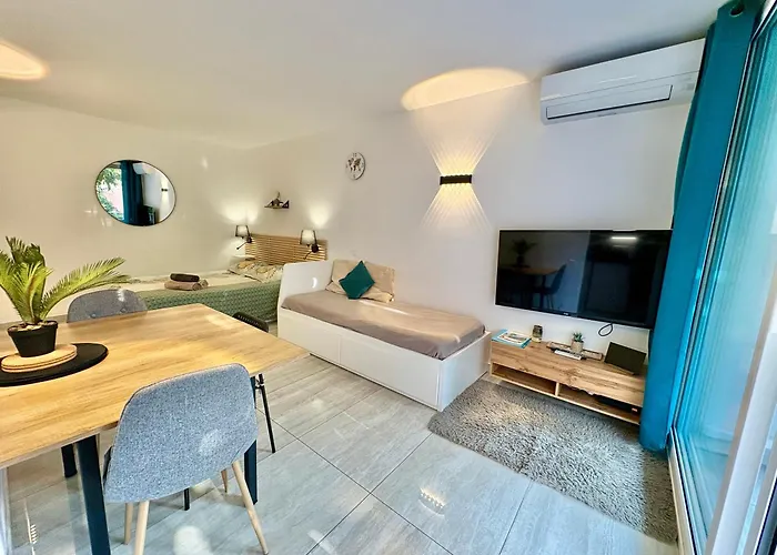 Moderne Près De La Plage&monaco, Parking Apartamento Rocabruna