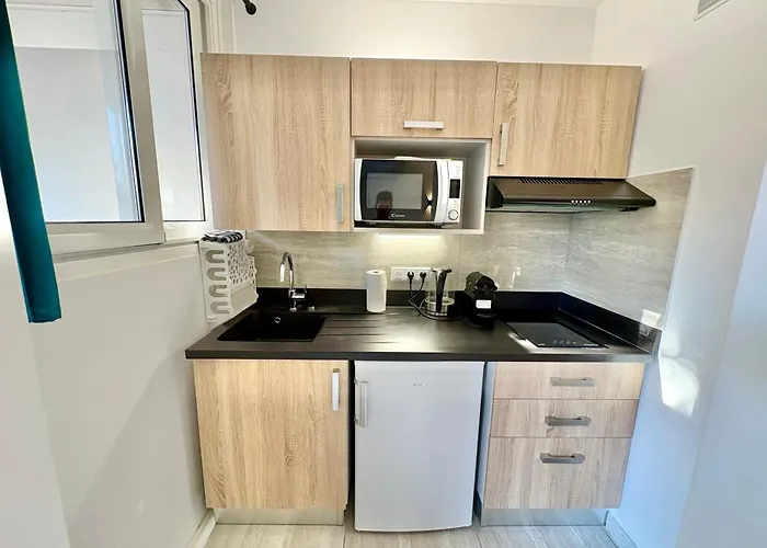Moderne Près De La Plage&monaco, Parking Apartamento Rocabruna
